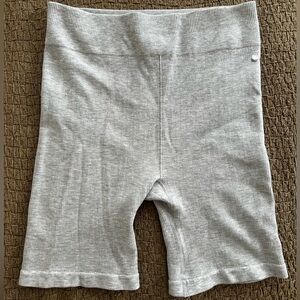 Grey Fabletic biker shorts